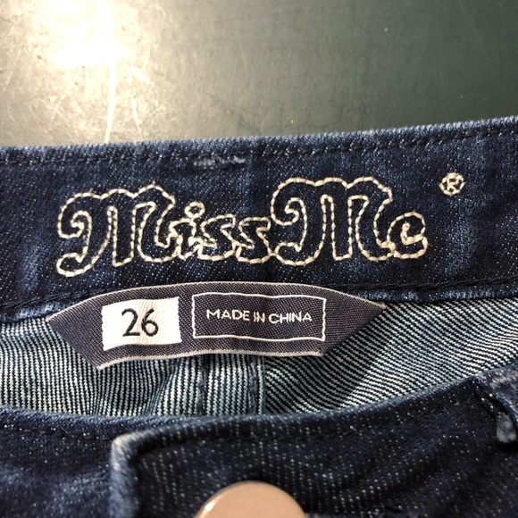Miss Me Low Rise Nicole Skinny Jeans, Size 26 - Picture 4 of 5